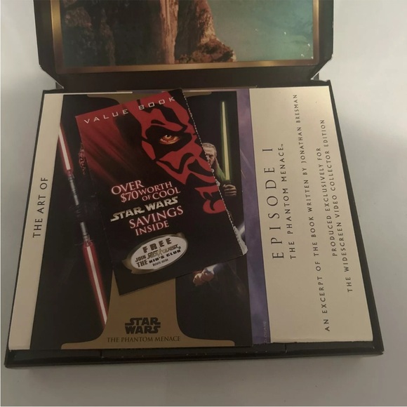 Star Wars Episode I: The Phantom Menace VHS, 2000, Widescreen Video Collector's - Picture 2 of 7